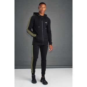 Active Skinny Fit Hooded Gym Tracksuit